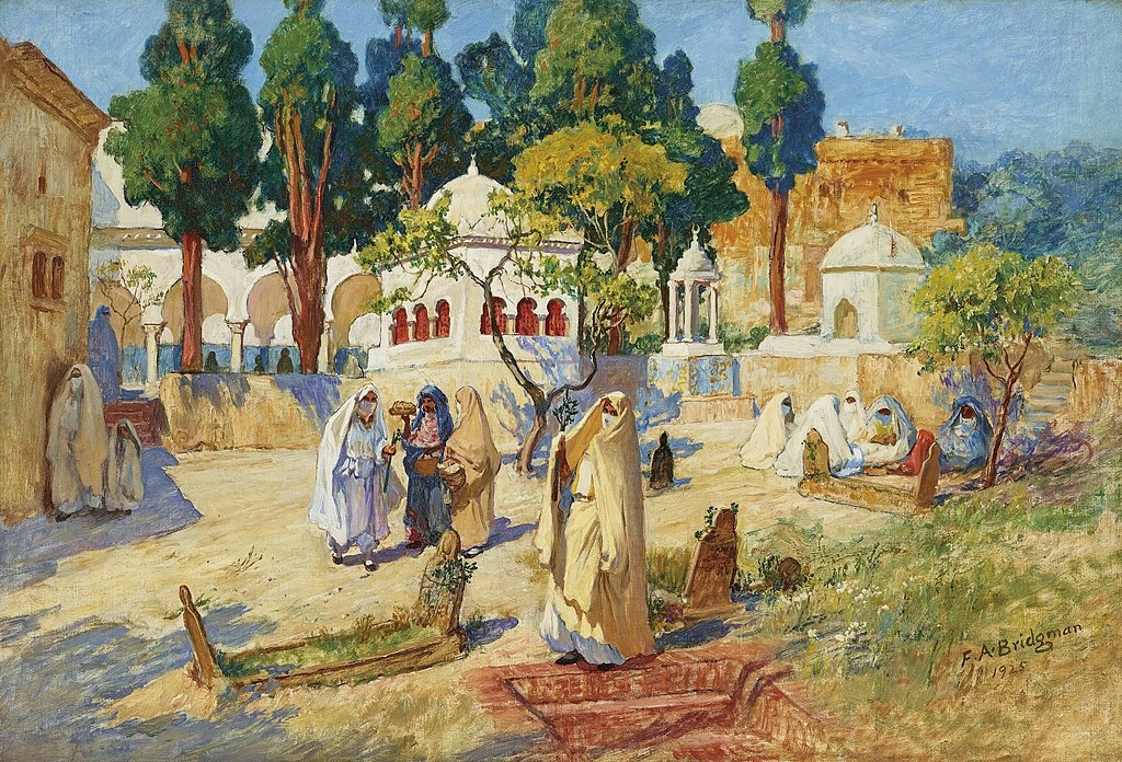 Giornata delle donne arabe al cimitero di Bou - Kobrine
